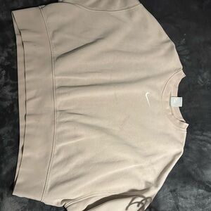 Nike oversized cropped sweater!